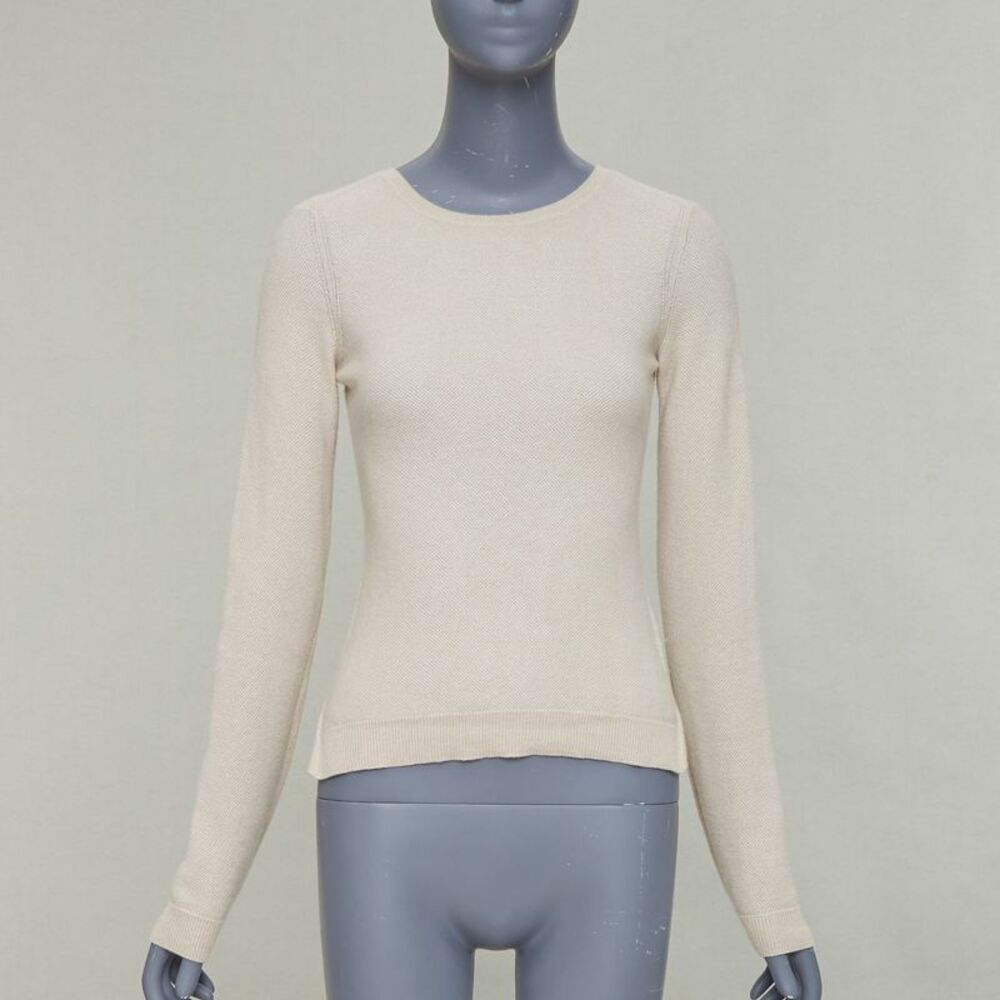 Loro Piana 100% Cashmere Waffle Sweater